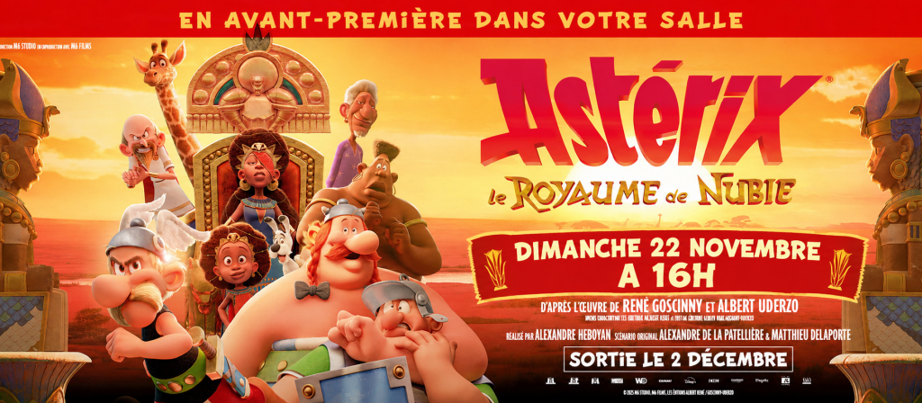 actualité AVANT-PREMIERE ASTERIX LE ROYAUME DE NUBIE